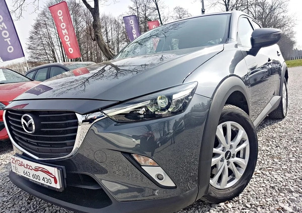 Mazda CX-3 cena 59900 przebieg: 65000, rok produkcji 2015 z Tczew małe 596